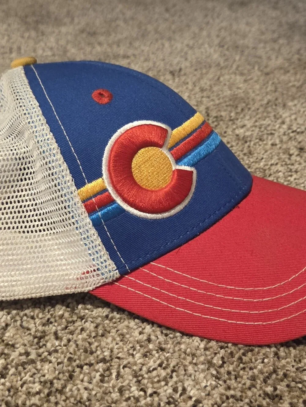 YoColorado Kids Trucker Hat with Adjustable Back